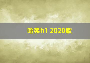 哈弗h1 2020款